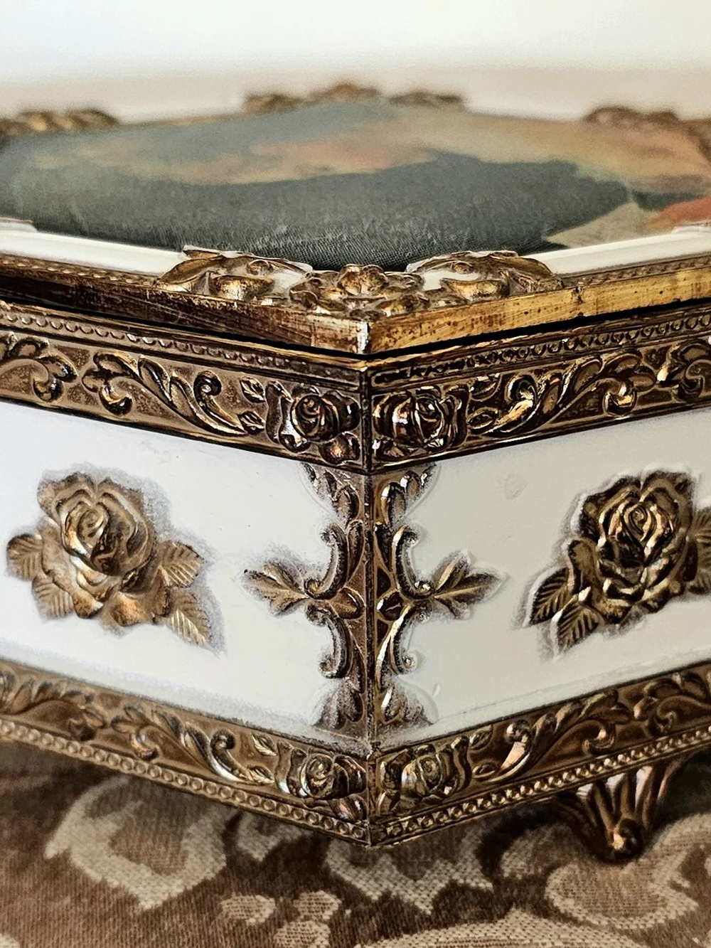 San Francisco Music Box Company elegant hexagon